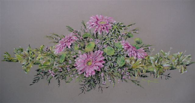 Na svatební stůl (65 x 31 cm)